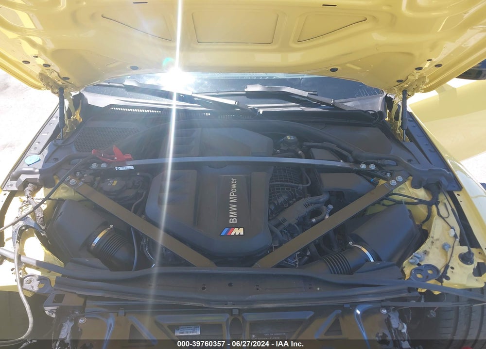 2022 BMW M3 COMPETITION XDRIVE VIN: WBS43AY04NFN08178