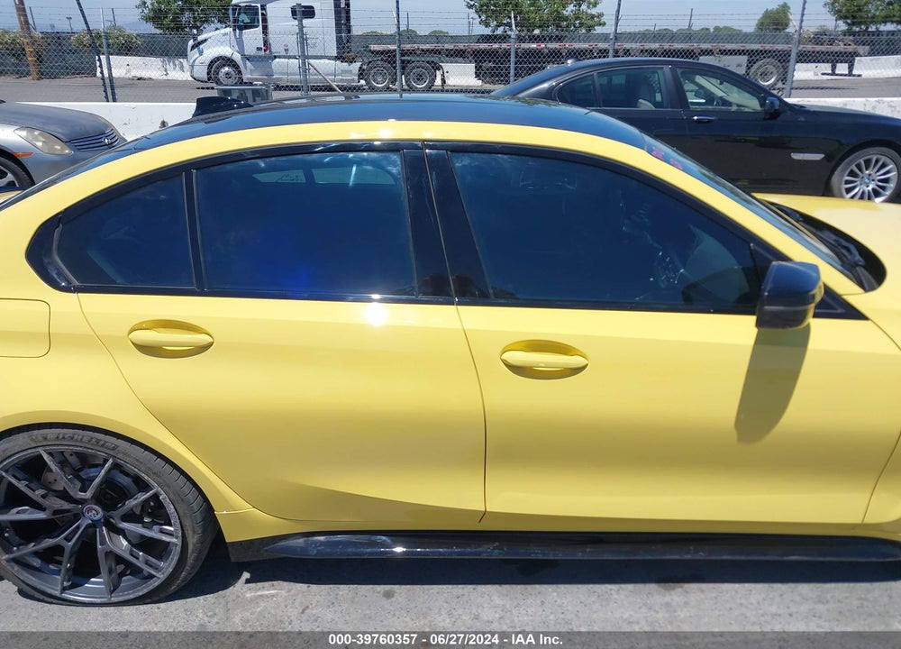 2022 BMW M3 COMPETITION XDRIVE VIN: WBS43AY04NFN08178