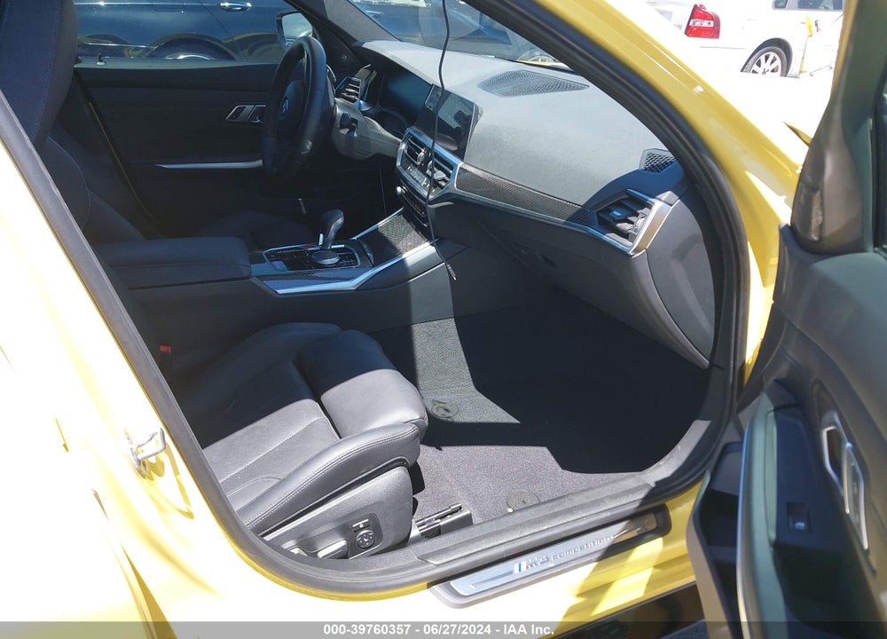 2022 BMW M3 COMPETITION XDRIVE VIN: WBS43AY04NFN08178