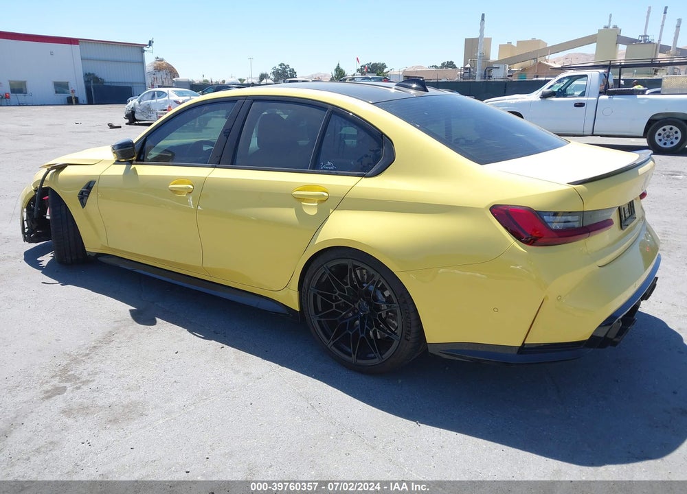 2022 BMW M3 COMPETITION XDRIVE VIN: WBS43AY04NFN08178