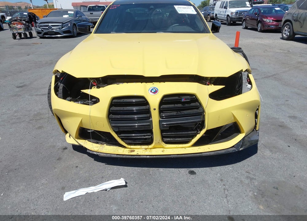 2022 BMW M3 COMPETITION XDRIVE VIN: WBS43AY04NFN08178