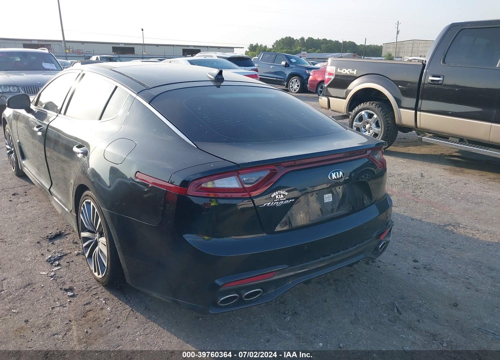 2019 KIA STINGER VIN: KNAE25LA0K6064361