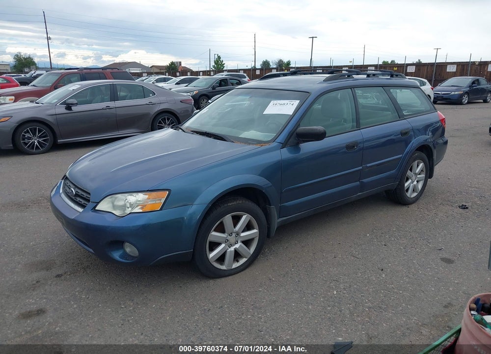 2006 SUBARU LEGACY OUTBACK 2.5I VIN: 4S4BP61C267311988