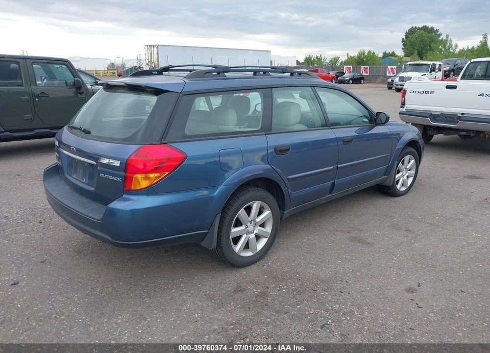 2006 SUBARU LEGACY OUTBACK 2.5I VIN: 4S4BP61C267311988