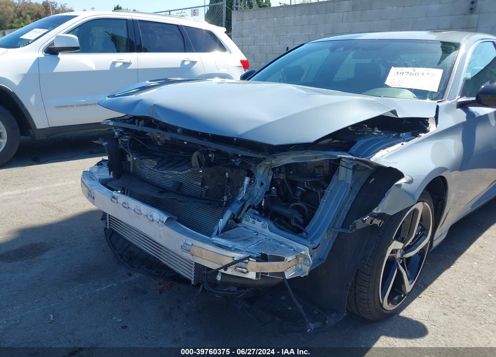 2022 HONDA ACCORD SPORT 2.0T VIN: 1HGCV2F35NA022848