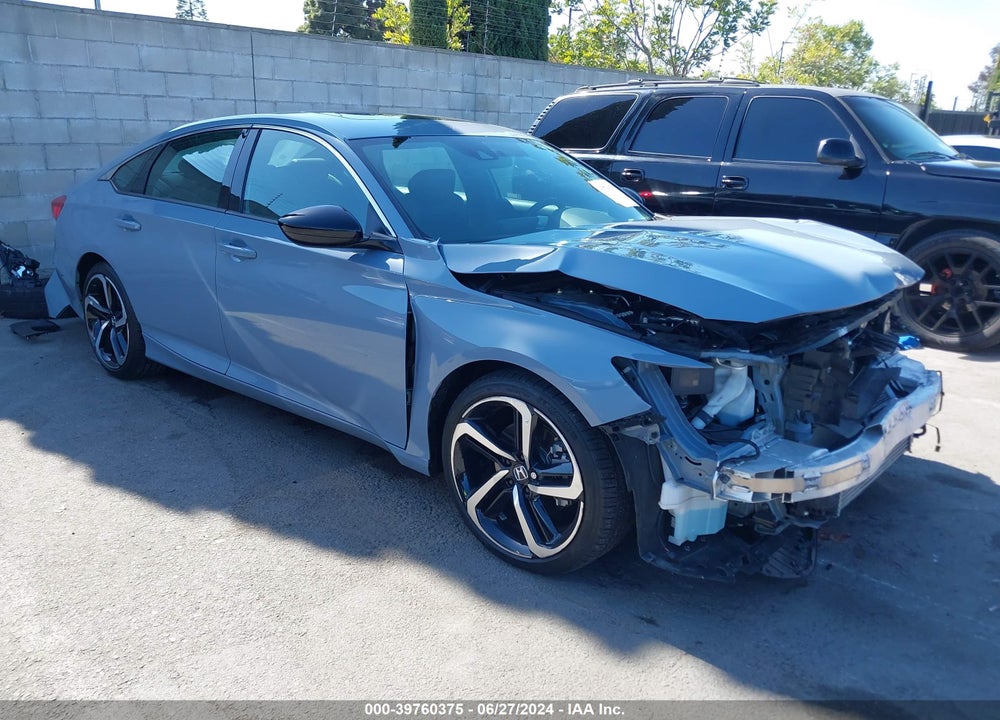 2022 HONDA ACCORD SPORT 2.0T VIN: 1HGCV2F35NA022848