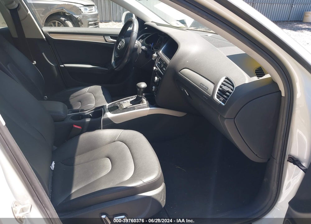 2013 AUDI A4 2.0T PREMIUM VIN: WAUBFAFL6DN045691