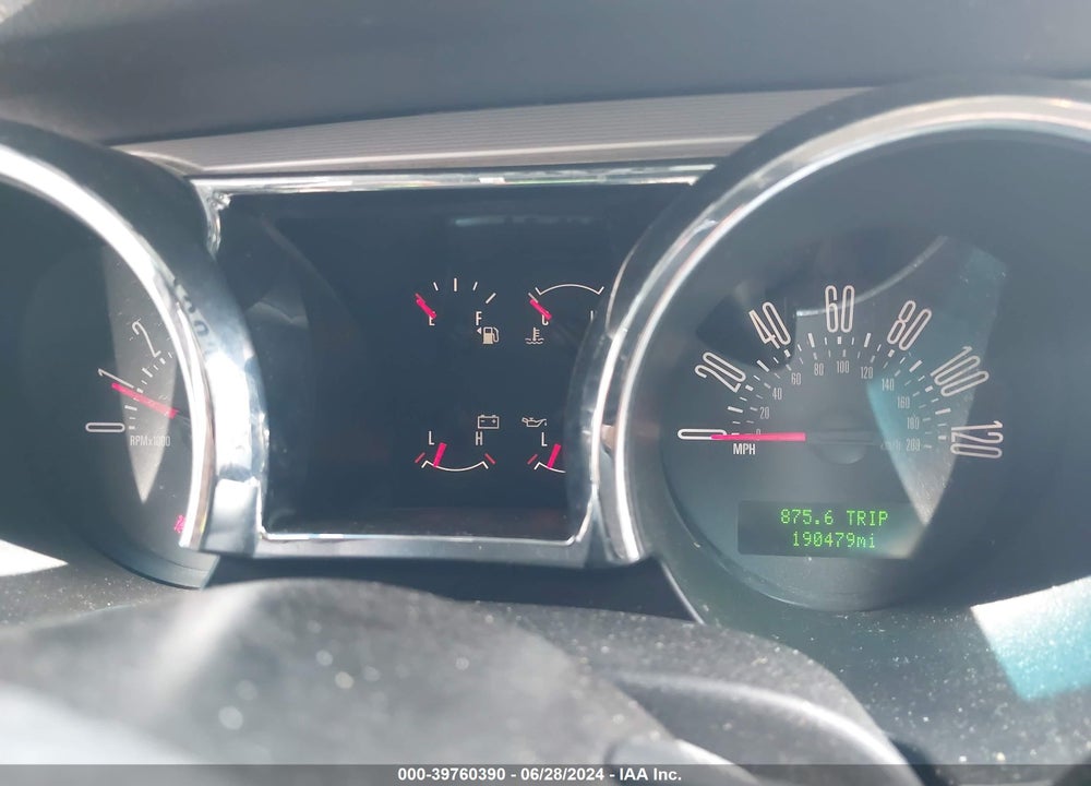 2009 FORD MUSTANG V6/V6 PREMIUM VIN: 1ZVHT80N995136371