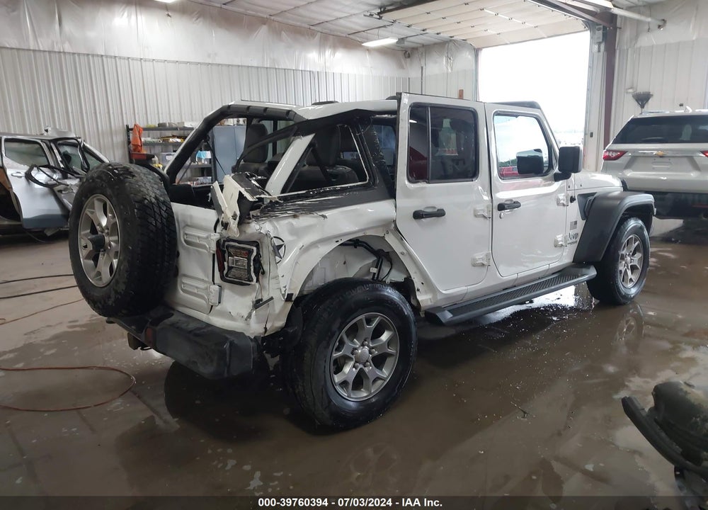 2020 JEEP WRANGLER UNLIMITED FREEDOM 4X4 VIN: 1C4HJXDG3LW258210