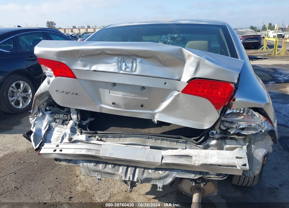 2008 HONDA CIVIC LX VIN: JHMFA165X8S002112