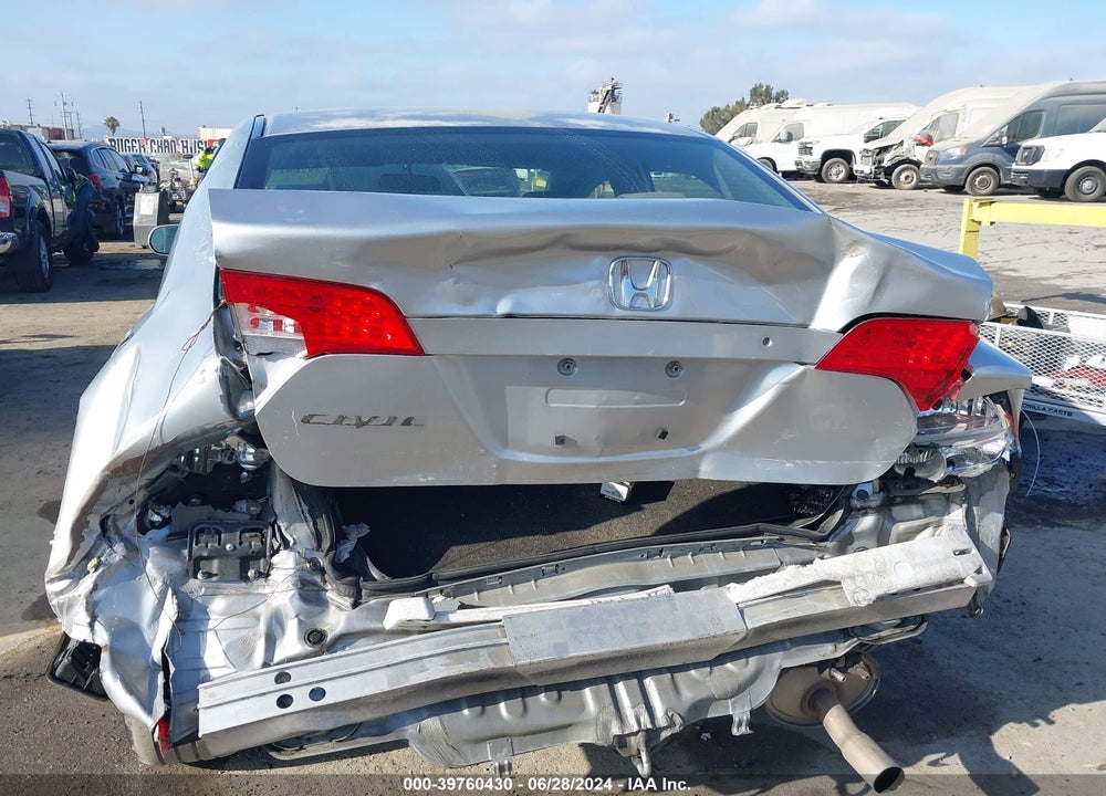 2008 HONDA CIVIC LX VIN: JHMFA165X8S002112