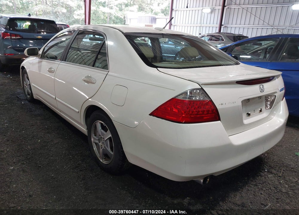 2006 HONDA ACCORD HYBRID VIN: JHMCN36566C001324