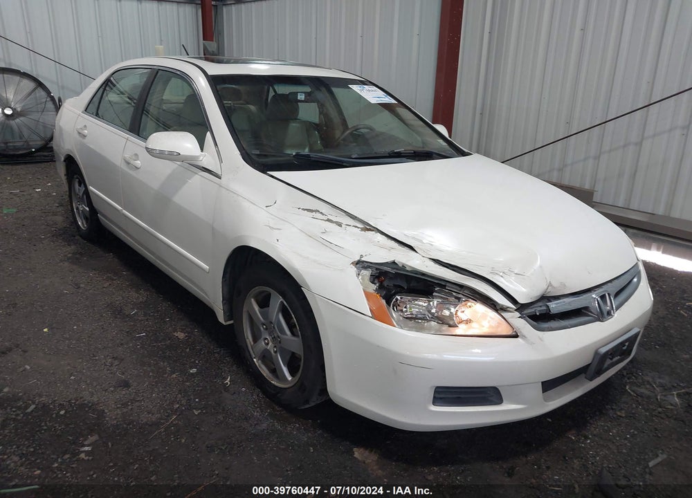 2006 HONDA ACCORD HYBRID VIN: JHMCN36566C001324