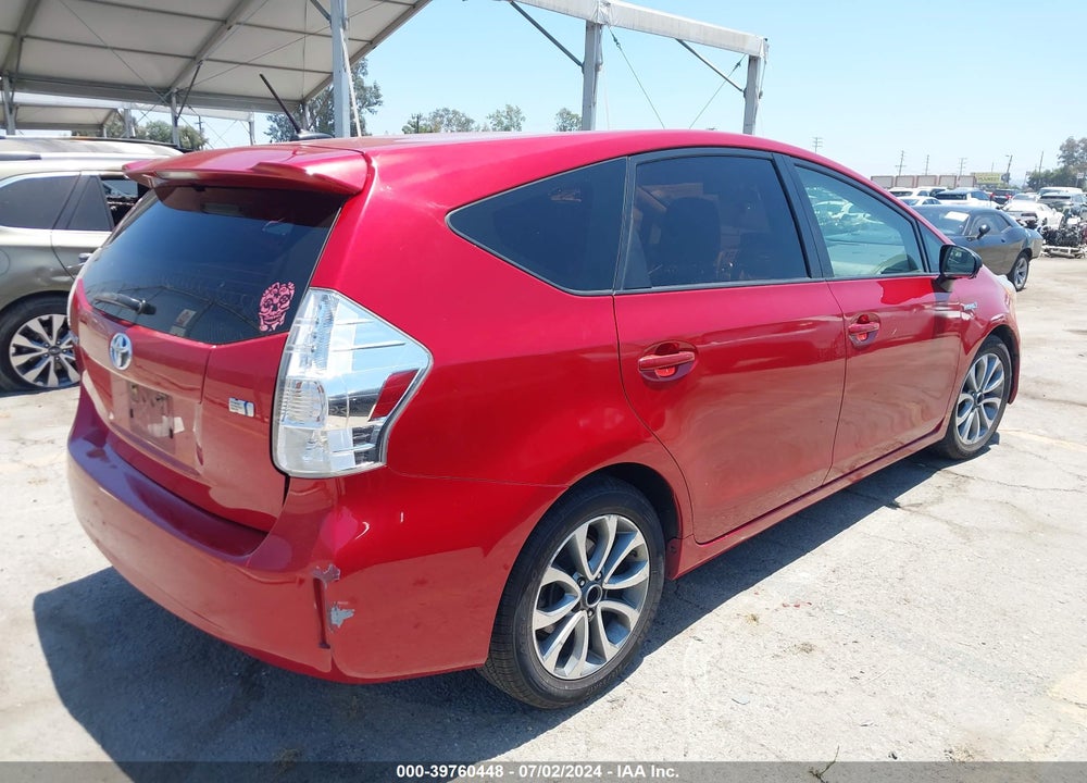 2013 TOYOTA PRIUS V THREE VIN: JTDZN3EU8D3230170
