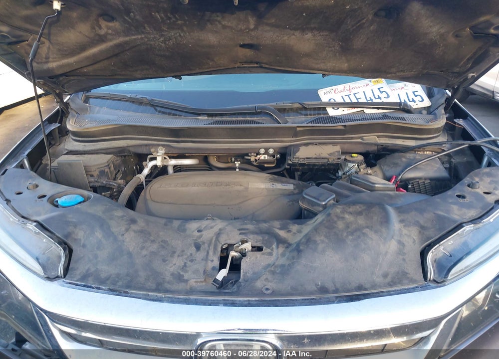 2019 HONDA PILOT LX VIN: 5FNYF5H11KB031743