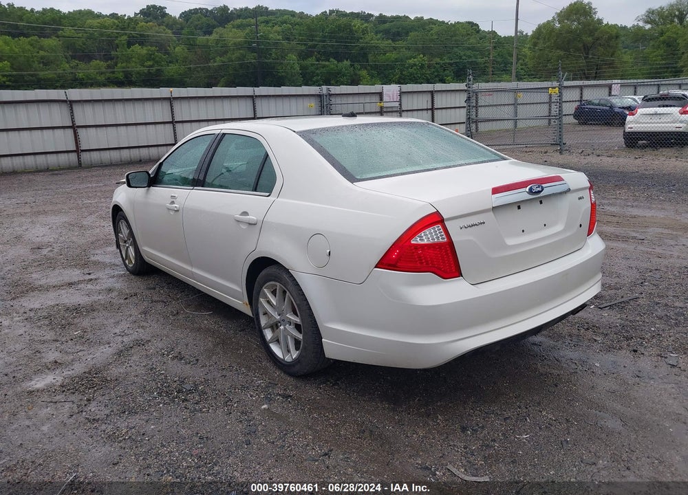 2012 FORD FUSION SEL VIN: 3FAHP0JA2CR295005