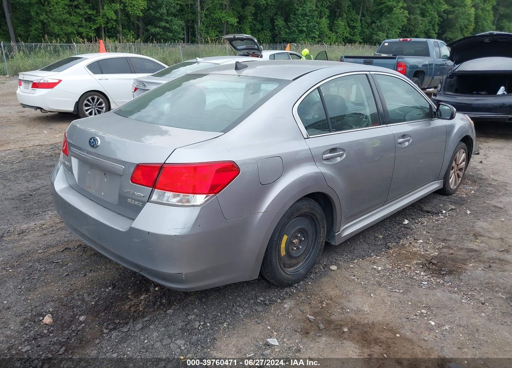 2011 SUBARU LEGACY 2.5I LIMITED VIN: 4S3BMBJ68B3236845