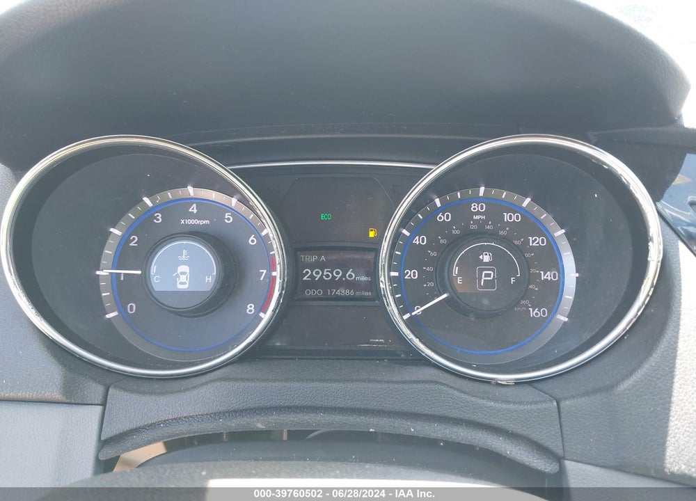2011 HYUNDAI SONATA GLS VIN: 5NPEB4AC4BH180122