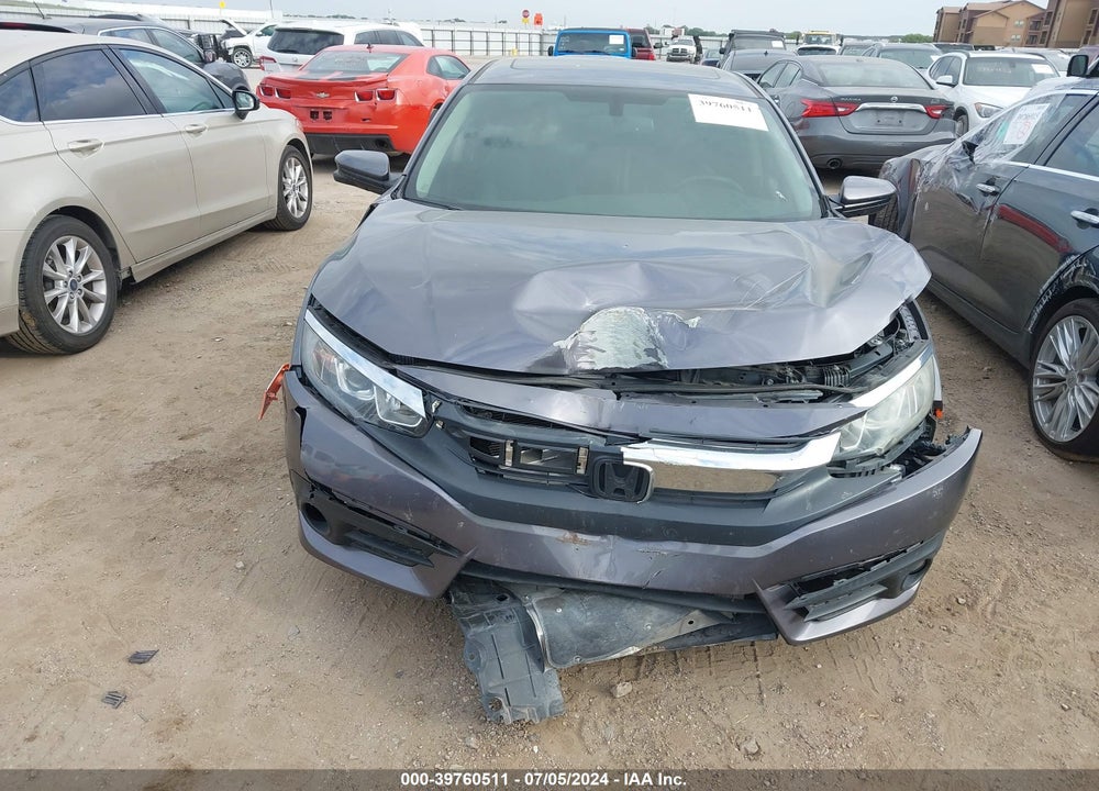 2017 HONDA CIVIC EX-L VIN: 19XFC1F77HE016260