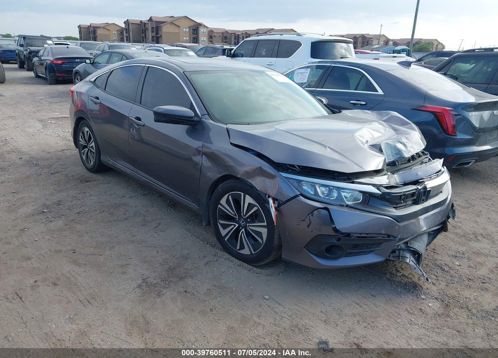 2017 HONDA CIVIC EX-L VIN: 19XFC1F77HE016260