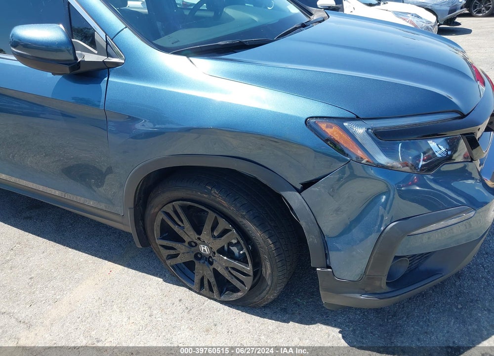 2022 HONDA PILOT AWD SPECIAL EDITION VIN: 5FNYF6H24NB007956