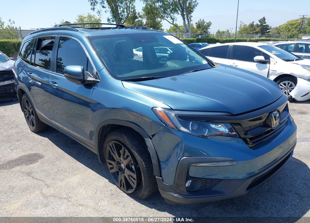 2022 HONDA PILOT AWD SPECIAL EDITION VIN: 5FNYF6H24NB007956