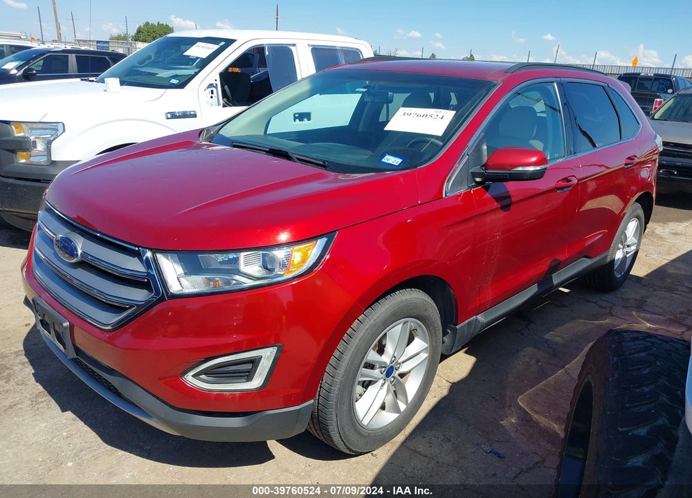 2016 FORD EDGE SEL VIN: 2FMPK3J99GBB88576