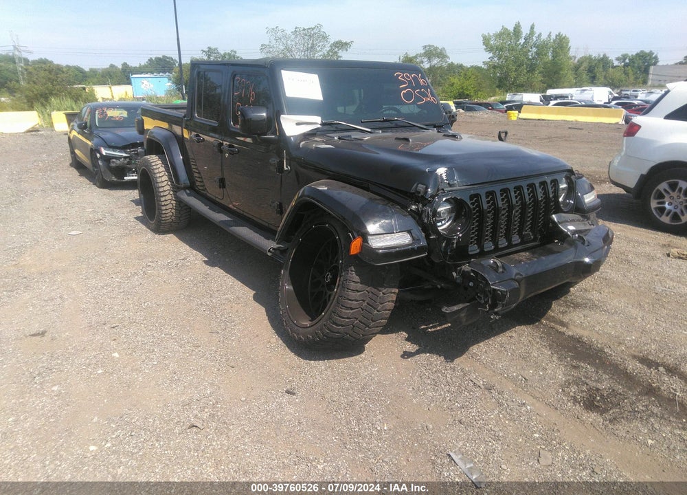 2021 JEEP GLADIATOR HIGH ALTITUDE 4X4 VIN: 1C6JJTFM8ML542407