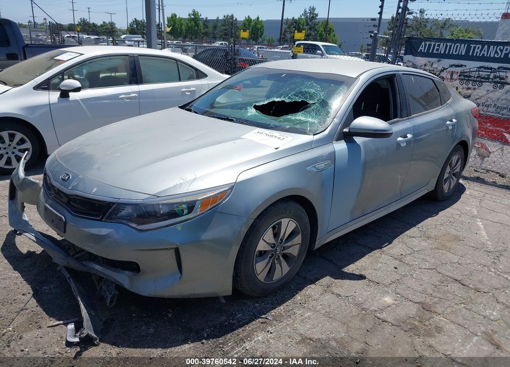 2017 KIA OPTIMA HYBRID VIN: KNAGT4LC3H5008480