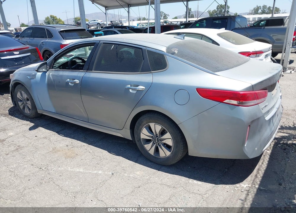 2017 KIA OPTIMA HYBRID VIN: KNAGT4LC3H5008480