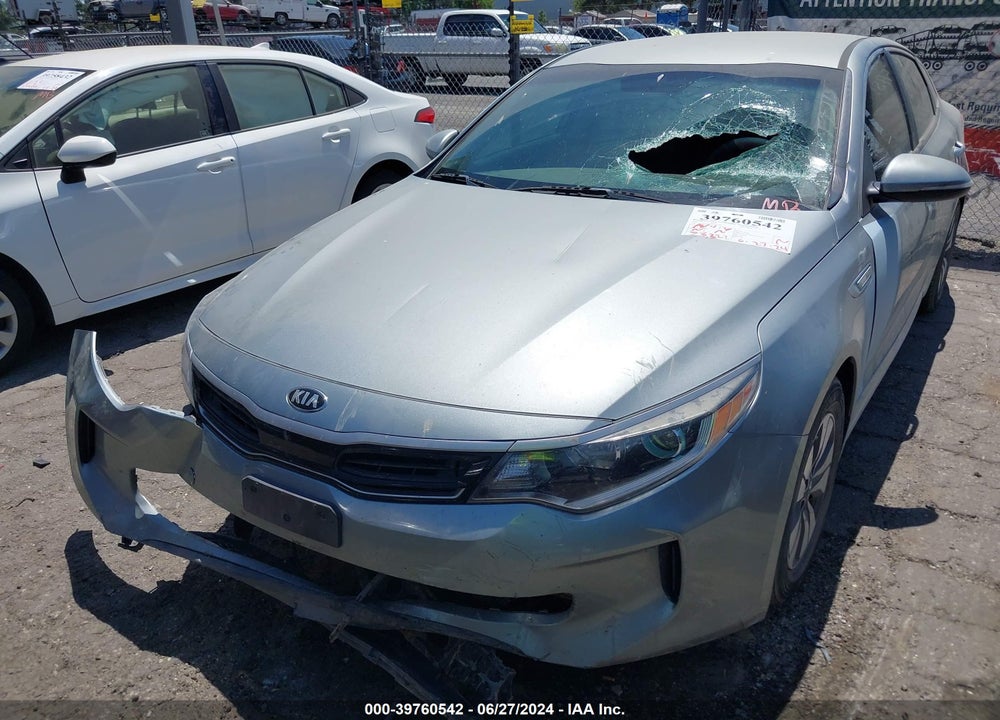 2017 KIA OPTIMA HYBRID VIN: KNAGT4LC3H5008480
