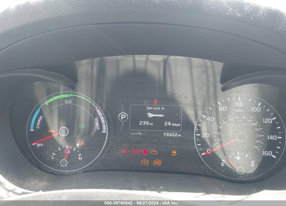 2017 KIA OPTIMA HYBRID VIN: KNAGT4LC3H5008480