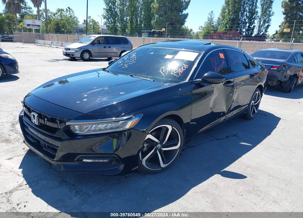 2019 HONDA ACCORD SPORT 2.0T VIN: 1HGCV2F3XKA005913
