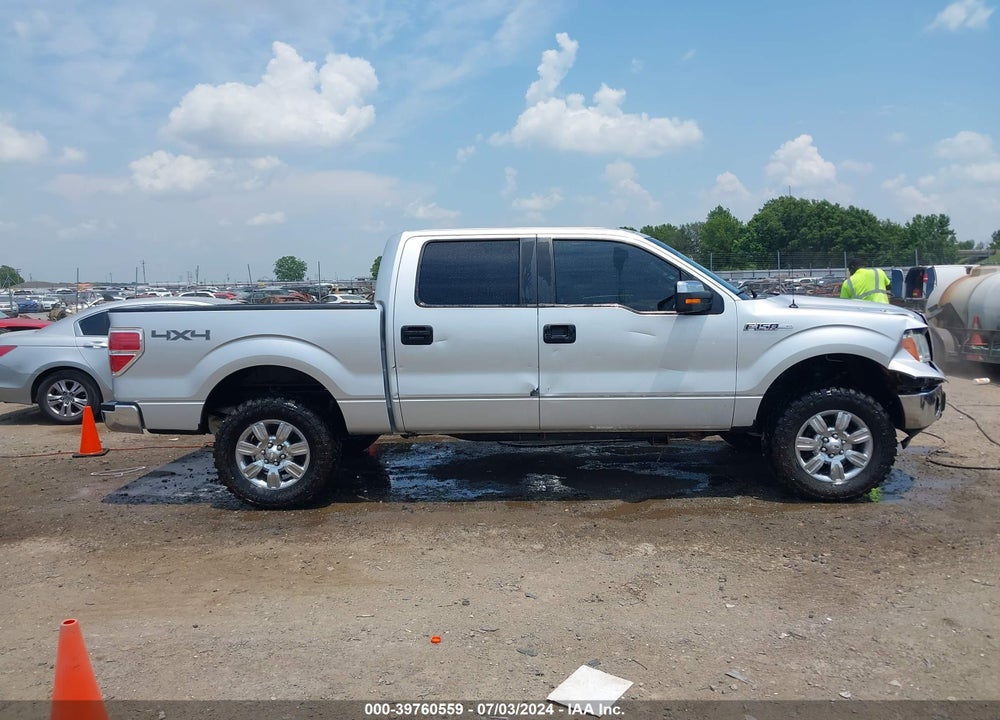 2013 FORD F-150 XLT VIN: 1FTFW1EF8DFB52140
