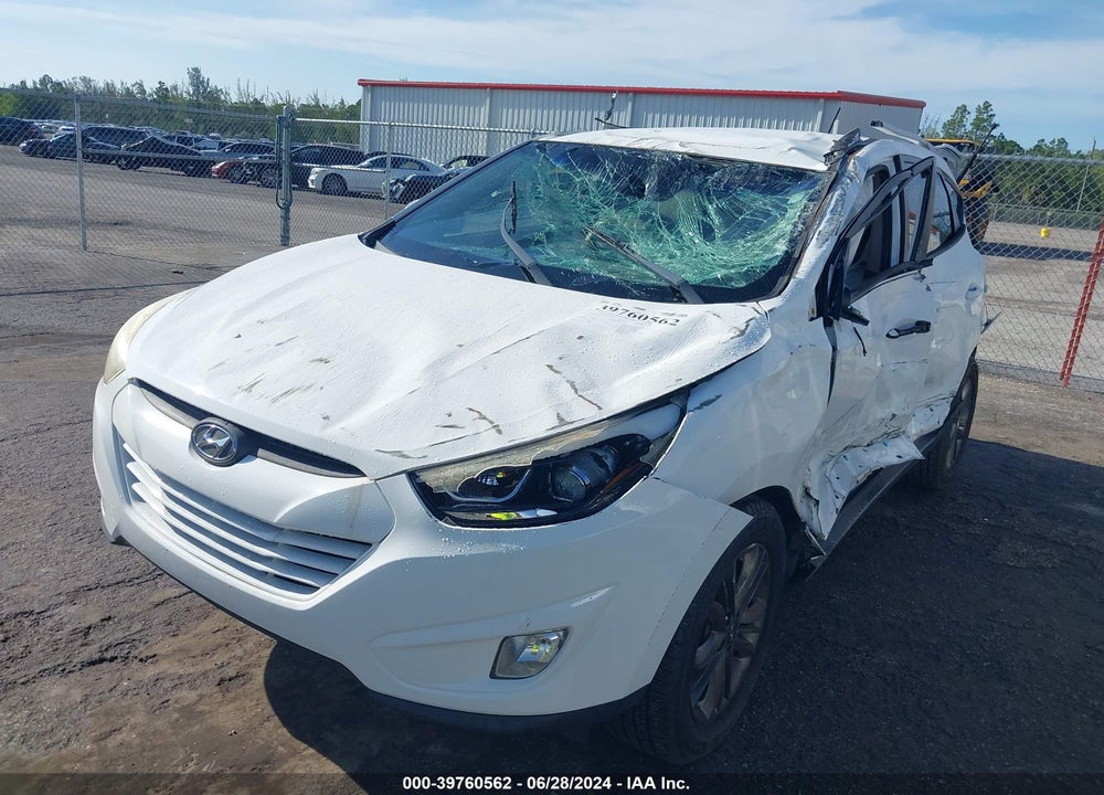 2014 HYUNDAI TUCSON SE VIN: KM8JU3AG9EU819283