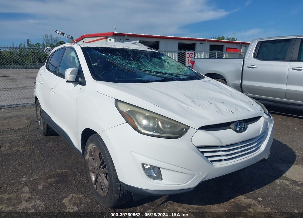 2014 HYUNDAI TUCSON SE VIN: KM8JU3AG9EU819283