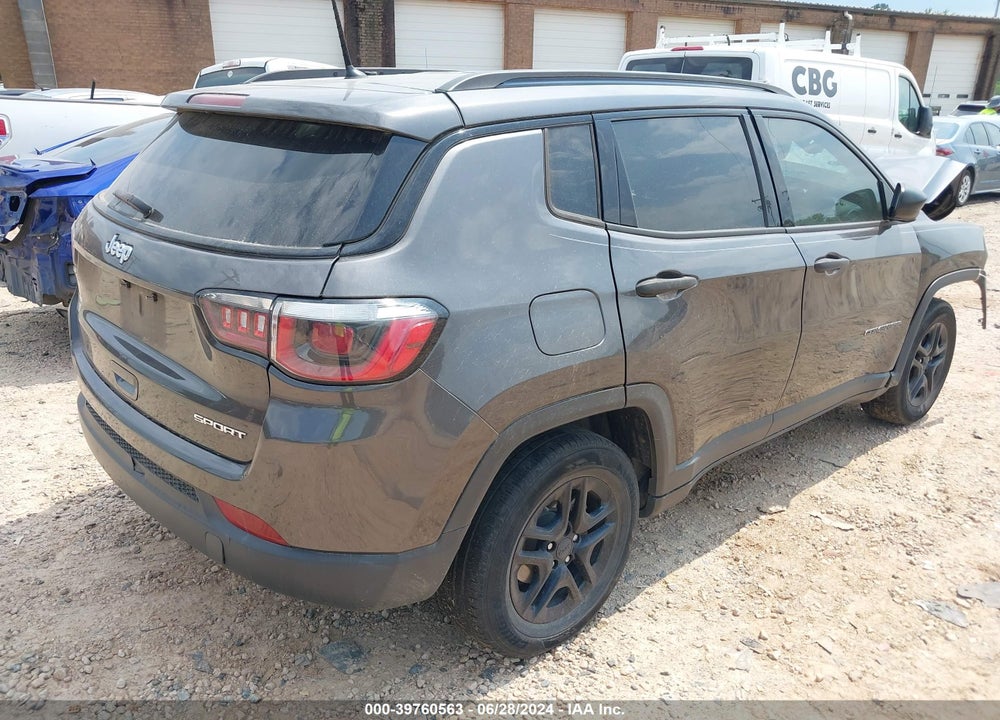 2018 JEEP COMPASS SPORT FWD VIN: 3C4NJCAB2JT471348