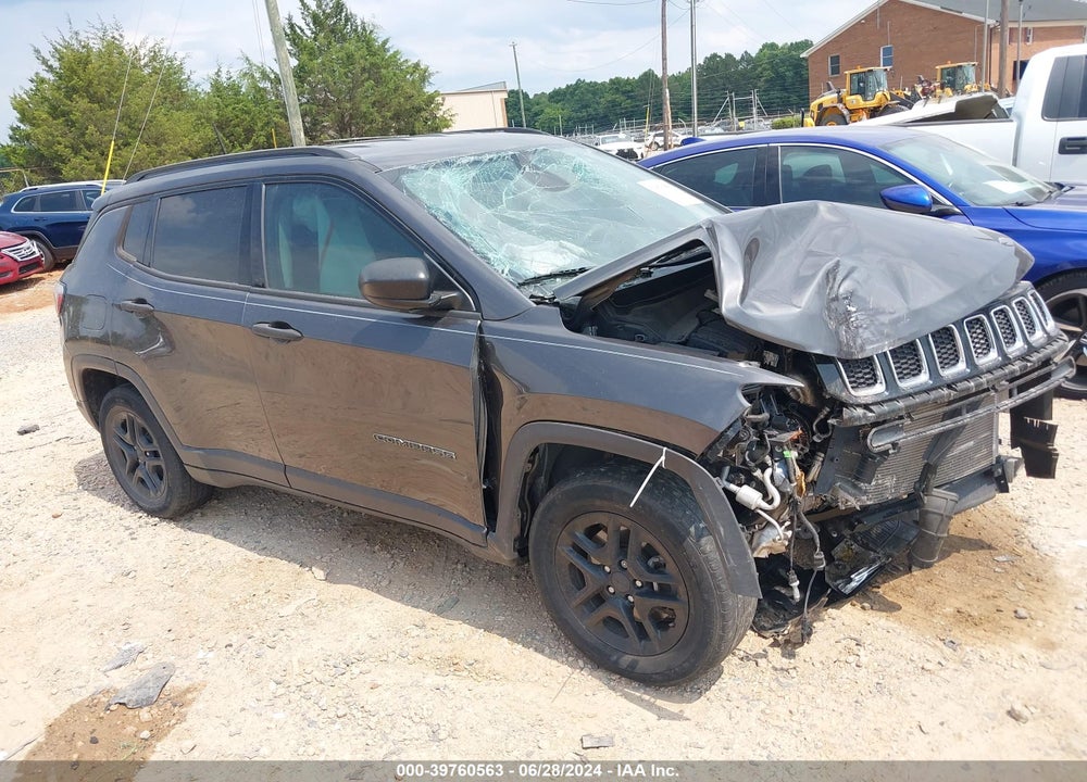 2018 JEEP COMPASS SPORT FWD VIN: 3C4NJCAB2JT471348
