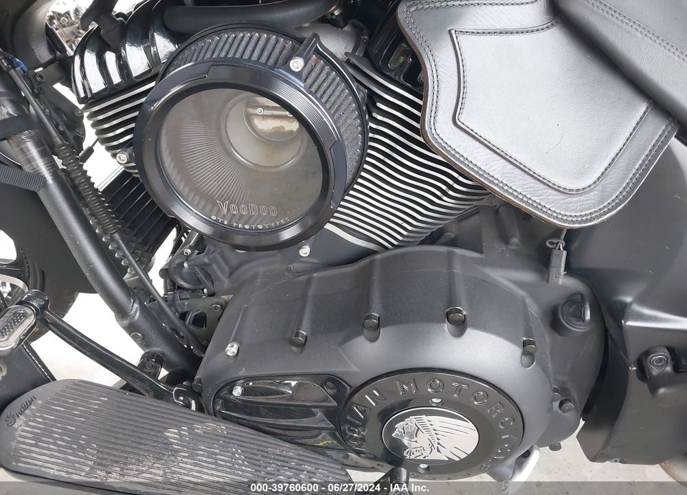 2019 INDIAN MOTORCYCLE CO. CHIEFTAIN DARK HORSE VIN: 56KTCDAA1K3381498