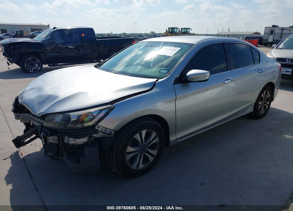 2013 HONDA ACCORD LX VIN: 1HGCR2F34DA015392