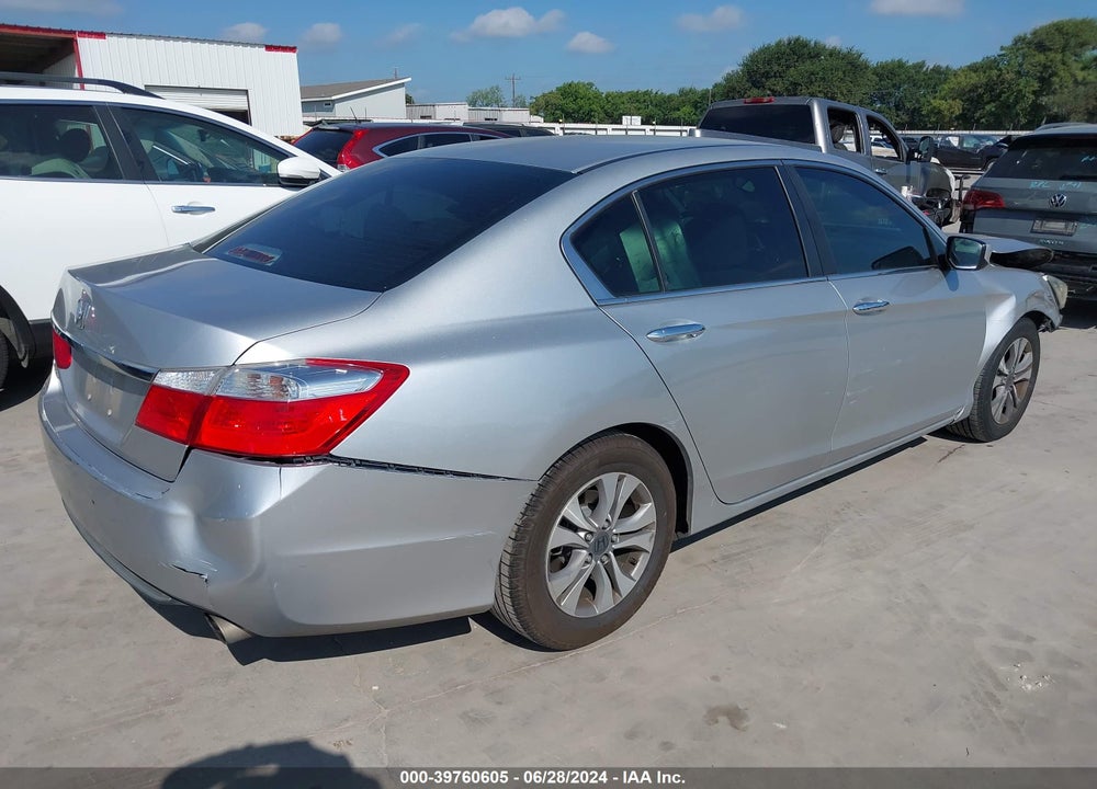 2013 HONDA ACCORD LX VIN: 1HGCR2F34DA015392
