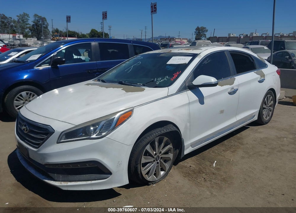 2017 HYUNDAI SONATA SPORT VIN: 5NPE34AF8HH496137