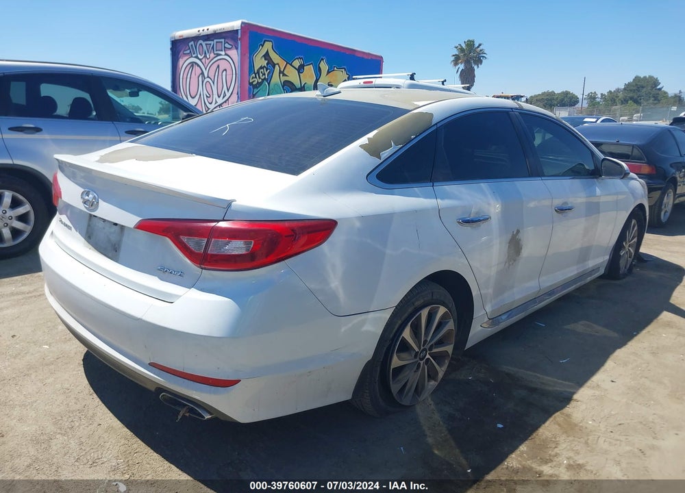 2017 HYUNDAI SONATA SPORT VIN: 5NPE34AF8HH496137