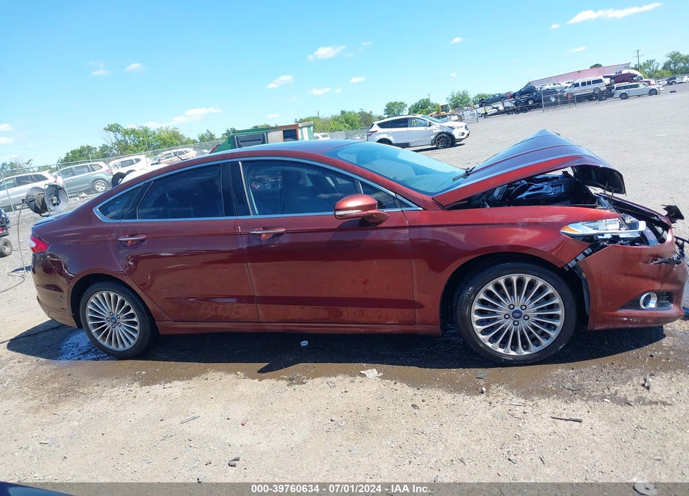 2016 FORD FUSION TITANIUM VIN: 3FA6P0K93GR120165