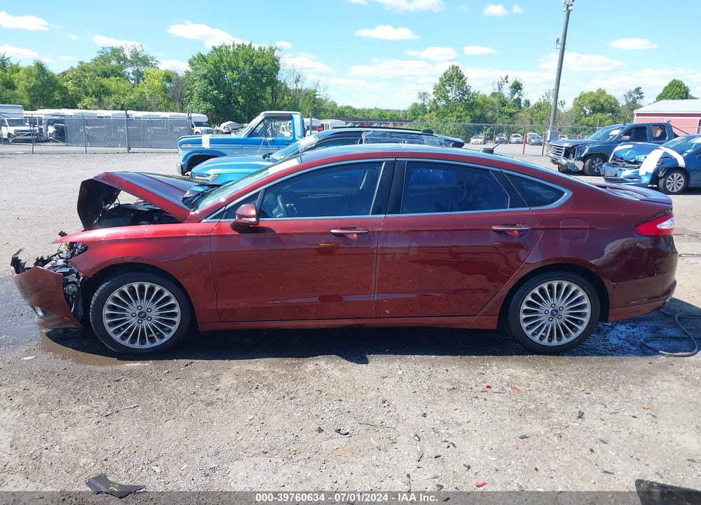 2016 FORD FUSION TITANIUM VIN: 3FA6P0K93GR120165
