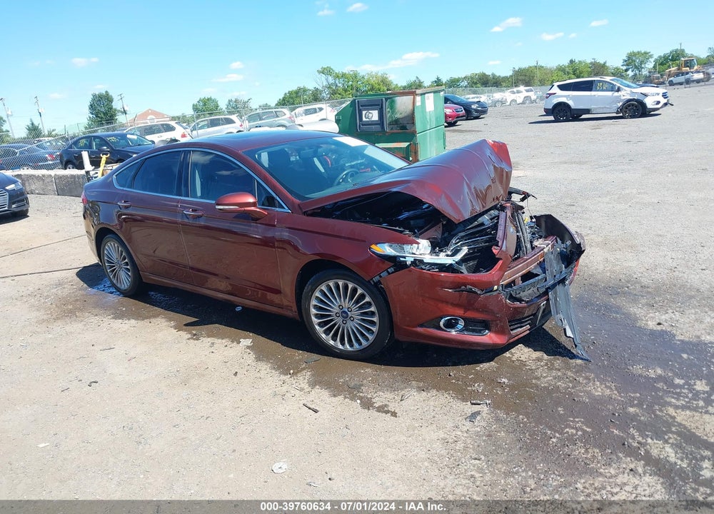 2016 FORD FUSION TITANIUM VIN: 3FA6P0K93GR120165