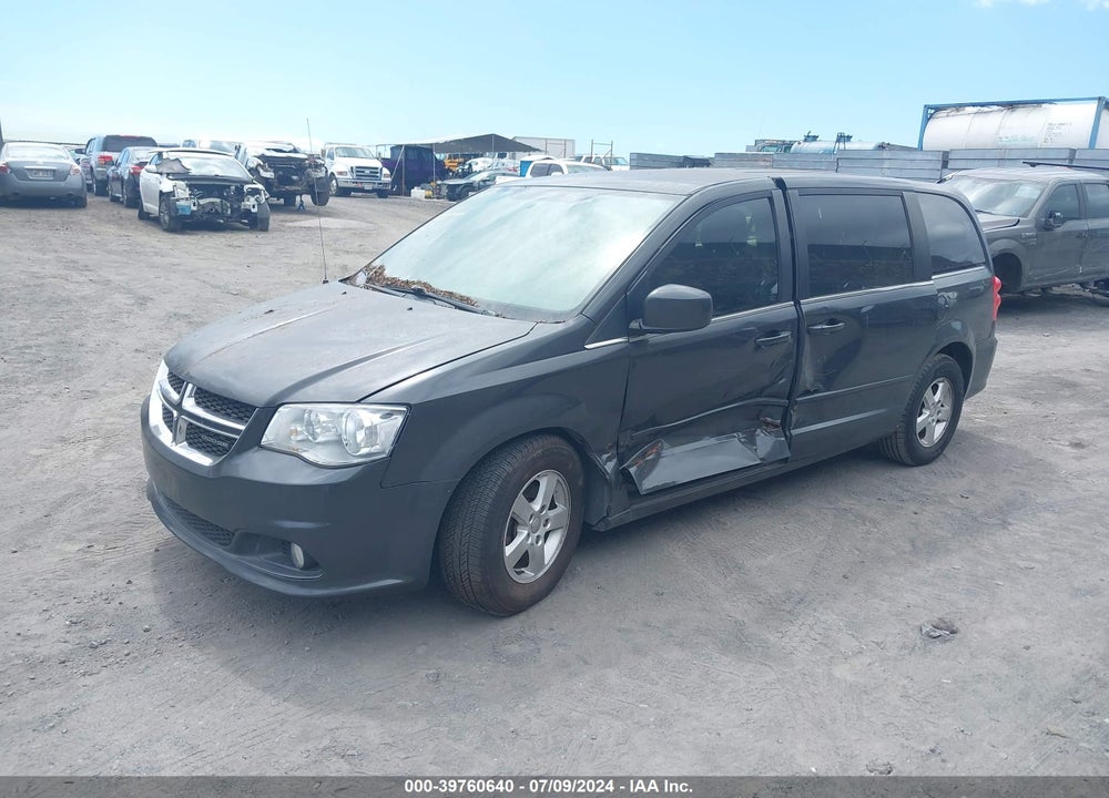 2012 DODGE GRAND CARAVAN CREW VIN: 2C4RDGDG8CR165221