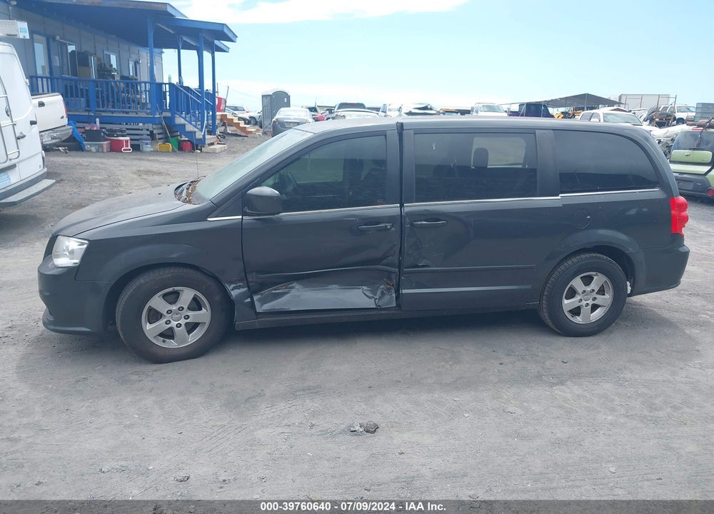 2012 DODGE GRAND CARAVAN CREW VIN: 2C4RDGDG8CR165221
