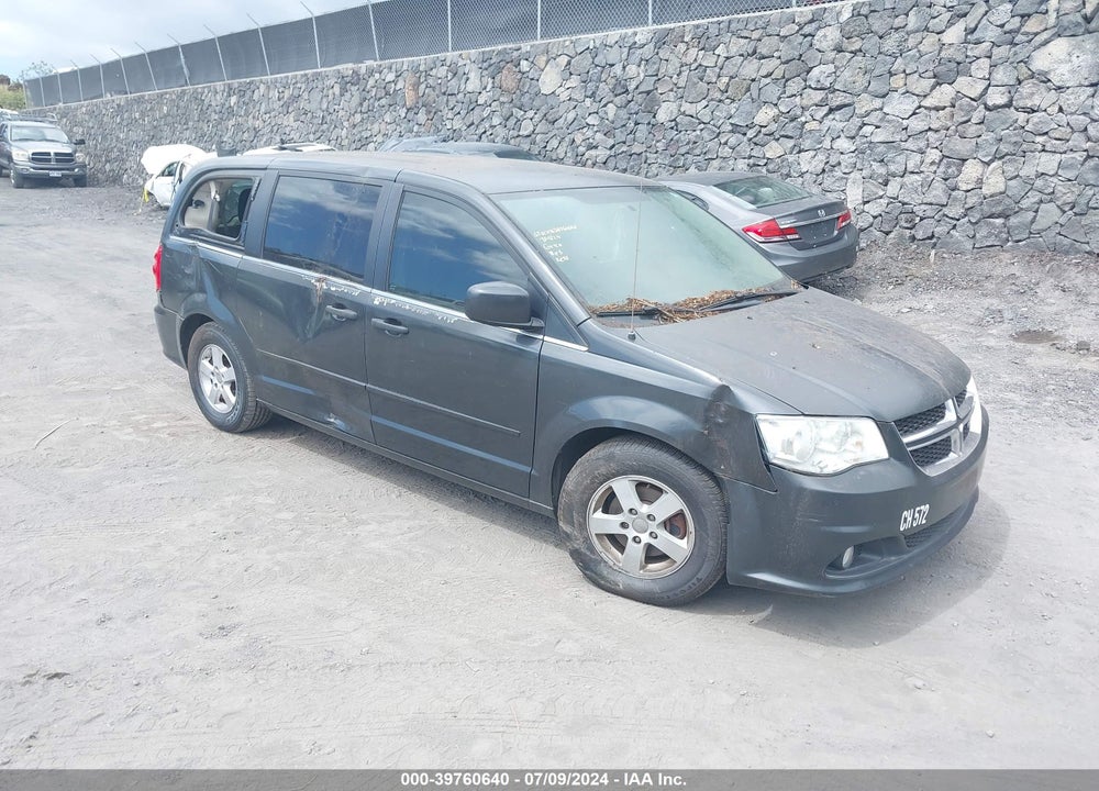 2012 DODGE GRAND CARAVAN CREW VIN: 2C4RDGDG8CR165221