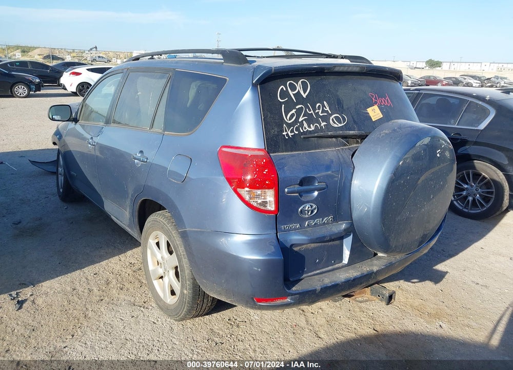 2008 TOYOTA RAV4 LIMITED V6 VIN: JTMBK31V785058667